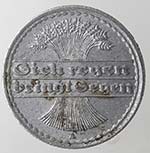 Monete Estere. Germania. 50 Pfennig 1919 A. ... 
