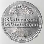 Monete Estere. Germania. 50 Pfennig 1920 J. ... 