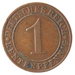 Monete Estere. Germania. ReichsPfennig 1924 ... 