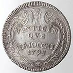 Zecche Italiane. Roma. Pio VI. 1775-1799. 25 ... 