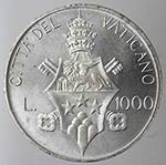 Vaticano. Giovanni Paolo I. 1000 lire 1978. ... 