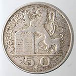 Monete Estere. Belgio. 50 Franchi 1949. Ag ... 