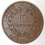 Monete Estere. Francia. 10 Centimes 1895 A. ... 