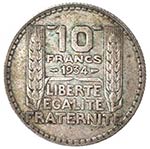 Monete Estere. Francia. Terza Repubblica. 10 ... 