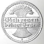 Monete Estere. Germania. 50 Pfennig 1920 A. ... 