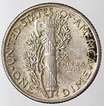 Monete Estere. Usa. 10 Cents 1941 Mercurio. ... 