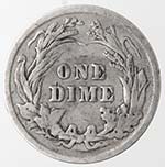 Monete Estere. Usa. 10 Cents 1901. Ag. BB.