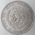 Monete Estere. Messico. 10 Pesos 1956. Ag ... 