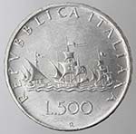 Repubblica Italiana. 500 Lire 1959 ... 