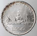 Repubblica Italiana. 500 Lire 1969 ... 