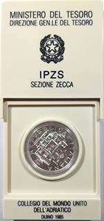 Repubblica Italiana. 500 Lire 1985. Ag. ... 