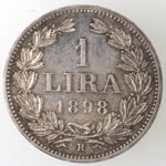 San Marino. Lira 1898. Ag. Gig. 27. Peso gr. ... 