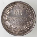 San Marino. 50 centesimi 1898. Ag. Gig. 29. ... 