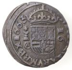 Monete Estere. Spagna. Cuenca. Filippo IV. ... 