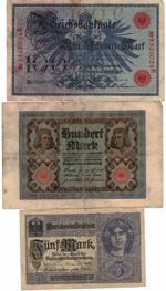 Banconote. Estere. Germania. Impero Austro ... 