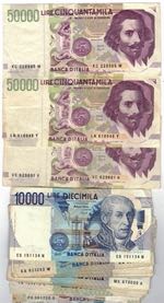 Banconote. Repubblica Italiana. Lotto di 28 ... 