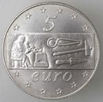 Repubblica Italiana. 5 Euro 2003. Italia al ... 
