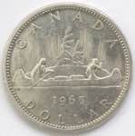 Monete Estere. Canada. Dollaro 1965. Ag 800. ... 