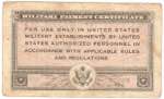 Banconote. Estere. USA. Military Payment ... 