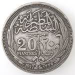 Monete Estere. Egitto. Hussein Kamil. ... 