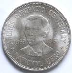 Monete Estere. Filippine. Peso 1963. Ag. KM. ... 