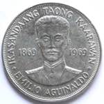 Monete Estere. Filippine. Peso 1969. Ag. KM. ... 