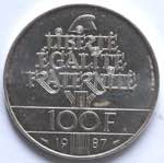 Monete Estere. Francia. 100 Franchi 1987. ... 