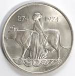 Monete Estere. Islanda. 500 Kronur 1974. Ag. ... 