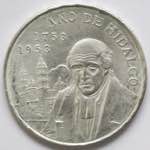 Monete Estere. Messico. 5 Pesos 1953. Ag. KM ... 