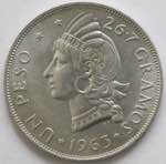 Monete Estere. Repubblica Dominicana. Peso ... 