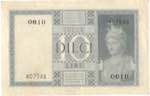 Banconote. Regno Ditalia. 10 lire Impero. ... 