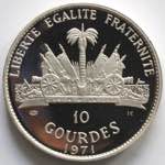 Monete Estere. Haiti. Repubblica. 10 Gourdes ... 