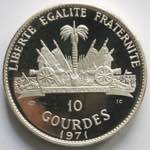 Monete Estere. Haiti. Repubblica. 10 Gourdes ... 