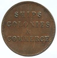 Monete Estere. Canada. Mezzo Penny 1835. Ae. ... 