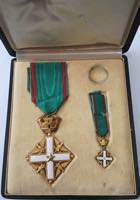 Medaglie. Croce da Cavaliere al Merito della ... 