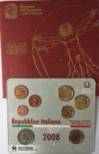 Repubblica Italiana. Serie divisionale 2008. ... 