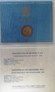 Vaticano. Benedetto XVI. 2005-2013. 2 Euro ... 