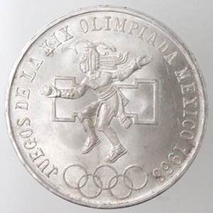 Monete Estere. Messico. 25 pesos 1968 XIX ... 