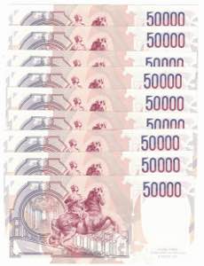 Banconote. Repubblica Italiana. 50.000 lire ... 