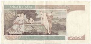 Banconote. Repubblica Italiana. 20.000 lire. ... 