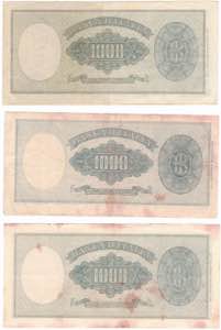 Banconote. Repubblica Italiana. 1.000 lire ... 
