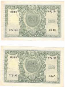 Banconote. Repubblica Italiana. 50 Lire. ... 