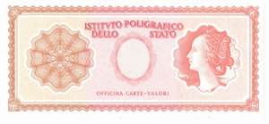 Banconote. Repubblica Italiana. Poligrafico ... 