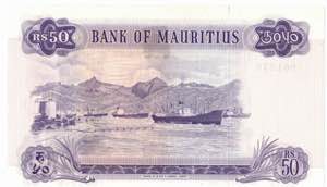 Banconote. Estere. Mauritius. 50 Rupie 1967. ... 