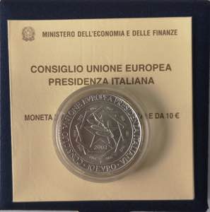 Repubblica Italiana. 10 Euro 2003. ... 