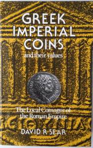 Libri. Greek Imperial coins. David Sear. ... 
