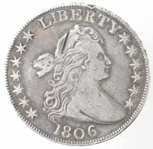 Monete Estere. USA. Mezzo Dollaro 1806 ... 