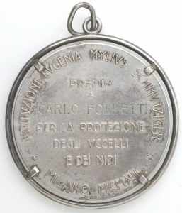Medaglia. Medaglia Premio 1912 A Carlo ... 
