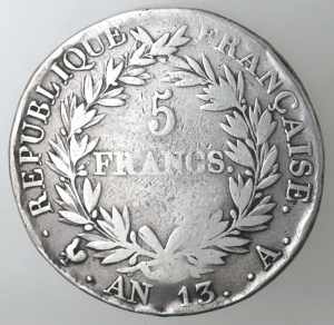 Monete Estere. Francia. Napoleone Bonaparte. ... 