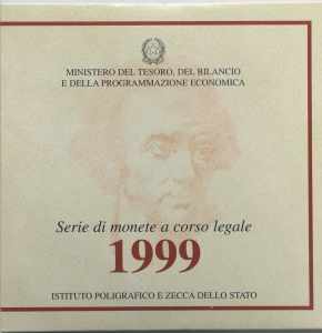 Repubblica Italiana. Serie divisionale 1999. ... 